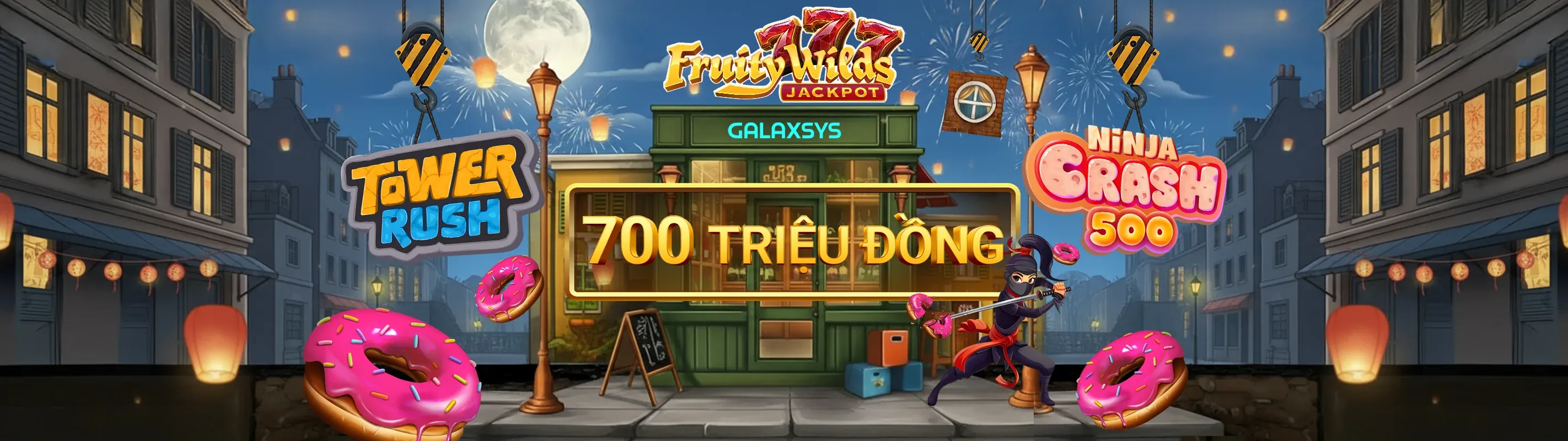 Hình ảnh máy slot game rực rỡ tại BL555A
